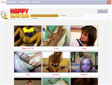 Tablet Screenshot of happysurfers.net